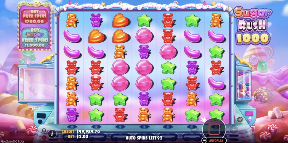 Sugar Rush 1000 Slot