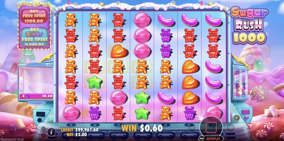 Sugar Rush 1000 Slot