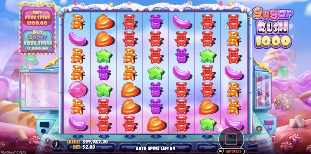 Sugar Rush 1000 Slot